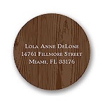 Engraved Distinction -- Address Label