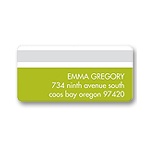 Sunwashed Stripes -- Address Label