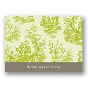 Memories in Green -- Toille Thank You Card