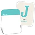 B is for Baby -- Baby Thank You Card