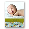 It's a Keeper -- Photo Birth Announcement