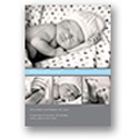 Simply Sweet -- Collage Birth Announcement