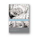 Simply Sweet -- Collage Birth Announcement