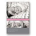 Simply Sweet -- Collage Birth Announcement