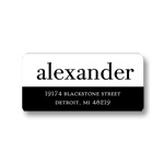 Bold Baby -- Address Label