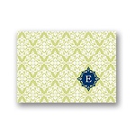 Born in Elegance in Green -- Thank You Card
