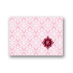 Born in Elegance in Pink -- Thank You Card