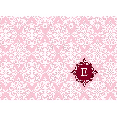 Born in Elegance in Pink -- Thank You Card