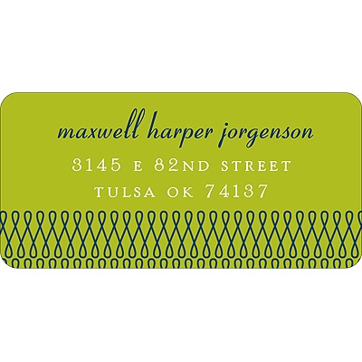 THE GOLDEN TICKET -- BOY PHOTO BIRTH ANNOUNCEMENT, 2in. x 4in. Folded Holiday Card