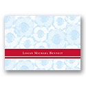 Welcoming Blooms in Blue -- Thank You Card