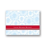 Welcoming Blooms in Blue -- Thank You Card