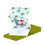 A Star is Born -- Photo Birth Announcement