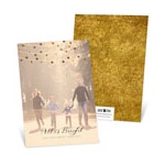 Bright String of Lights -- Photo Christmas Cards