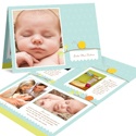 Storybook Branches -- Photo Birth Announcement
