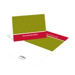 Warmest Seasons Greetings -- Christmas Thank You Card