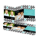 Stylish Snowflake Delight -- Photo Christmas Cards