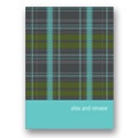 Dreaming of a Plaid Christmas -- Christmas Stationery