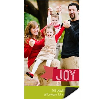 Holiday Joy -- Photo Magnet Christmas Cards