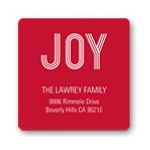 Holiday Joy -- Christmas Address Label