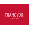 Holiday Joy -- Christmas Thank You Card