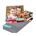 Noel Greeting Tag -- Photo Christmas Cards