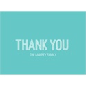 Noel Greeting Tag -- Christmas Thank You Card