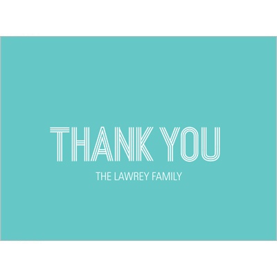 Noel Greeting Tag -- Christmas Thank You Card