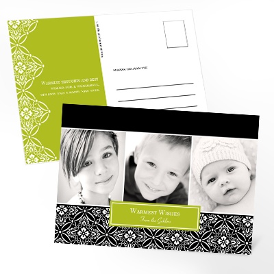 Kaleidoscope Visions -- Holiday Photo Postcards