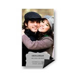 Shapely Frame -- Save the Date Magnet