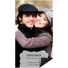 Shapely Frame -- Save the Date Magnet