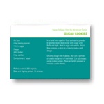 Homemade Holiday Goodies -- Horizontal Recipe Christmas Card