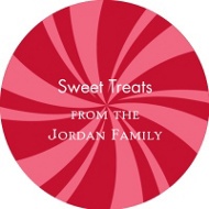 Peppermint Swirl Circle