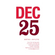 Mark the Date in Red 