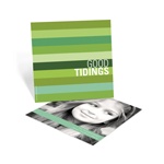 Shades of Stripes in Green -- Photo Christmas Card