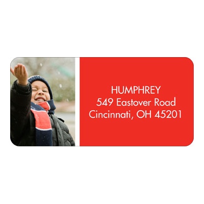 THE GOLDEN TICKET -- BOY PHOTO BIRTH ANNOUNCEMENT, 2in. x 4in. Folded Holiday Card