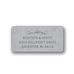 Spooky Tombstone -- Halloween Address Label