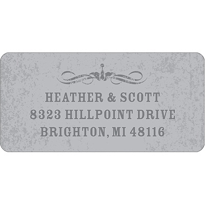 Spooky Tombstone -- Halloween Address Label
