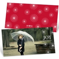 Horizontal Radiant Christmas Stars 