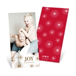 Radiant Christmas Stars -- Holiday Photo Cards