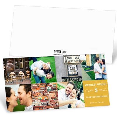 Distressed Stamp -- Photo Christmas Cards