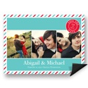 Tri photo -- Creative Save the Date Magnet