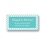 Save the Stripes -- Save the Date Address Labels
