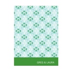 Classically Patterned -- Christmas Stationery