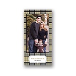 Pleasantly Plaid in Green -- Christmas Card