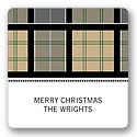 Checkered Border -- Christmas Gift Stickers