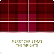 Festive Plaid Pattern 