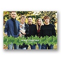 Wrapped in Garland -- Photo Christmas Card