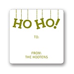 Ho, Ho, Ho! -- Christmas Gift Stickers