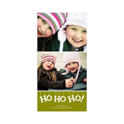 Ho Ho Ho! -- Photo Christmas Cards