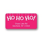 Ho, Ho, Ho! -- Christmas Address Label